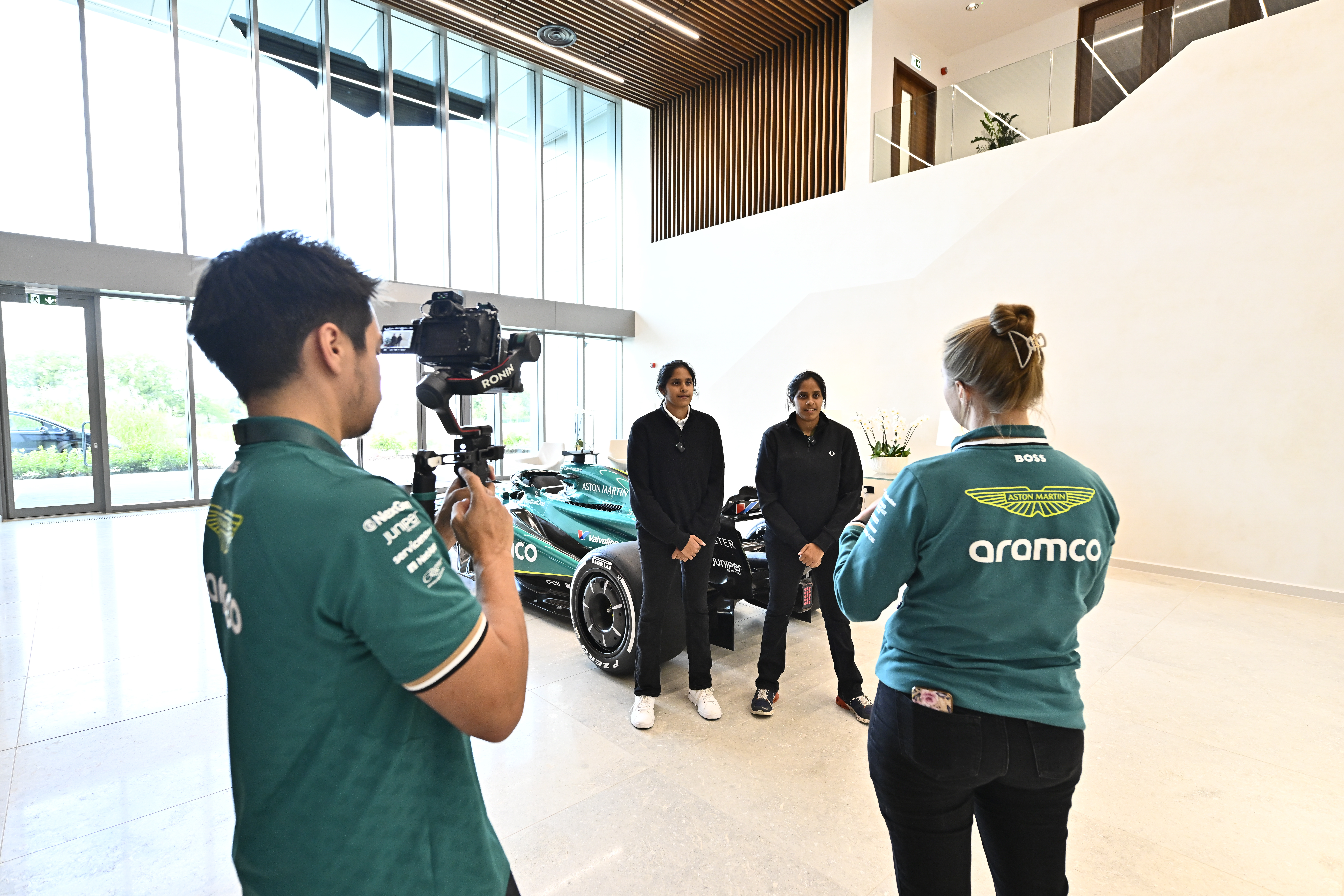 Aston Martin F1 x Aleto Foundation experience