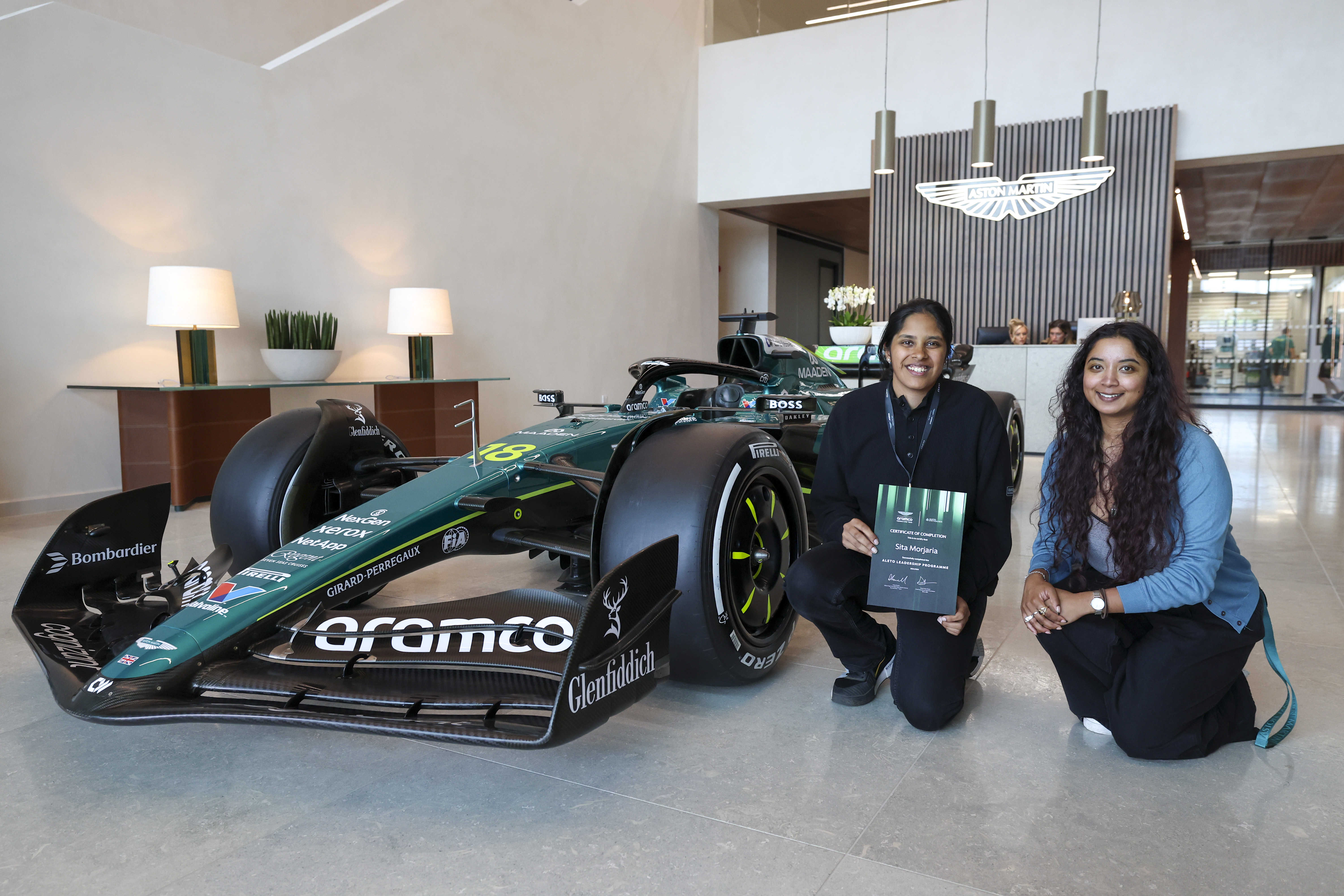 Aston Martin F1 x Aleto Foundation experience