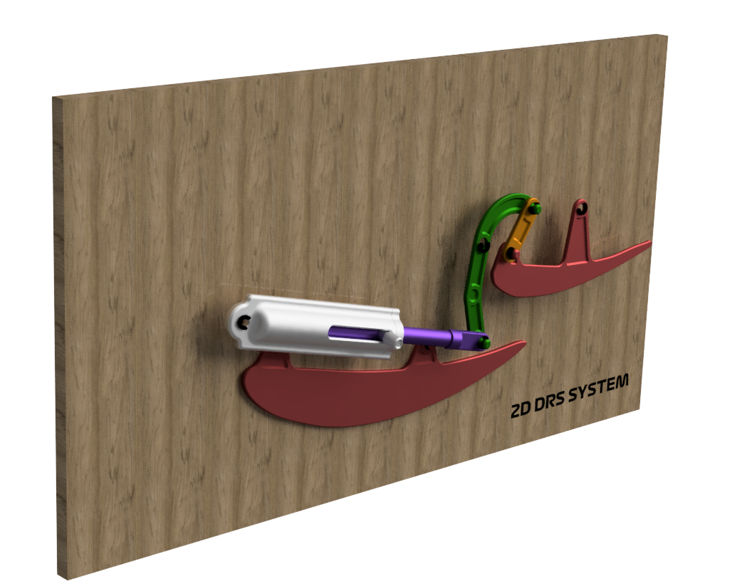 3D printable DRS mechanism