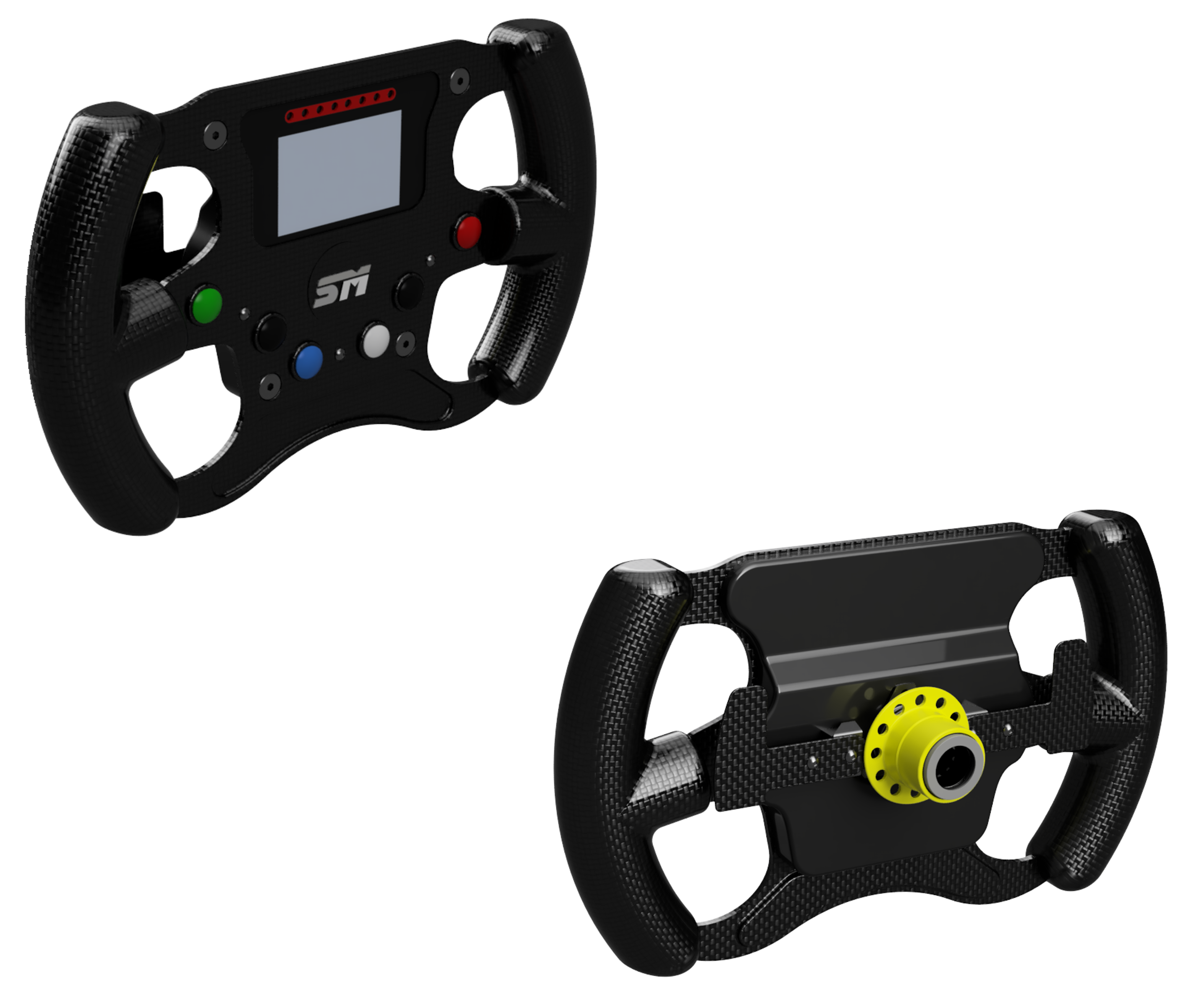 Steering wheel final CAD design