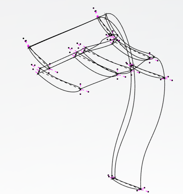 T-Wing wireframe