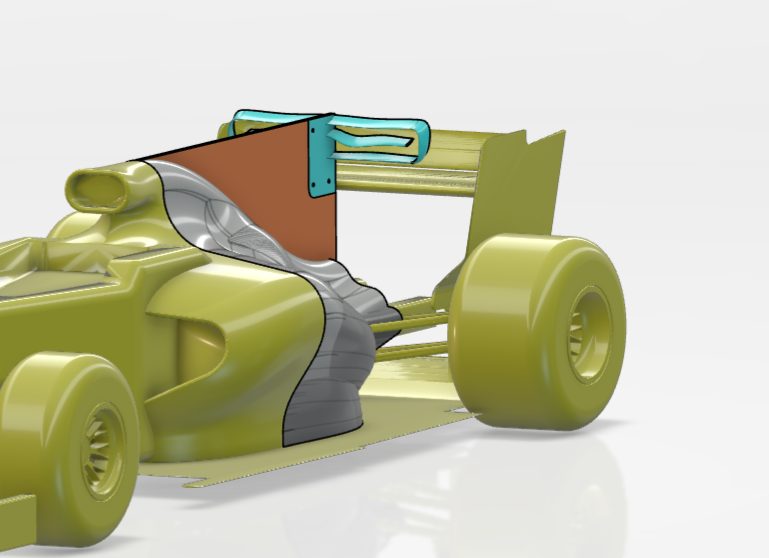 CATIA T-Wing design