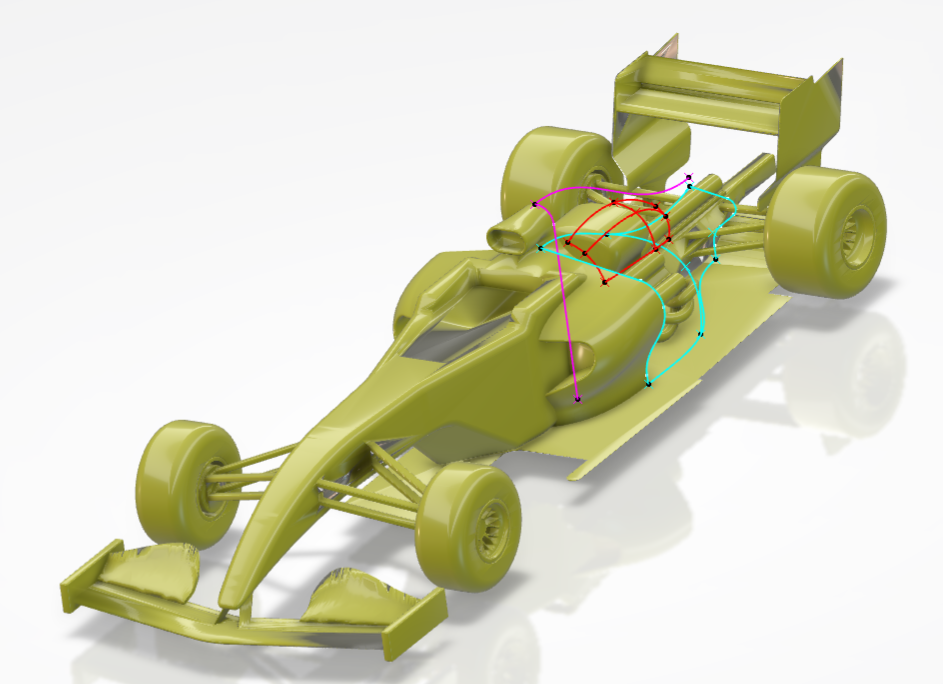 T-Wing wireframe