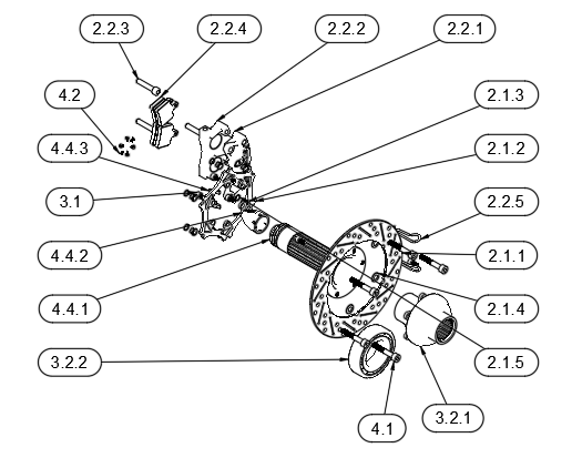 Rear suspension component 7