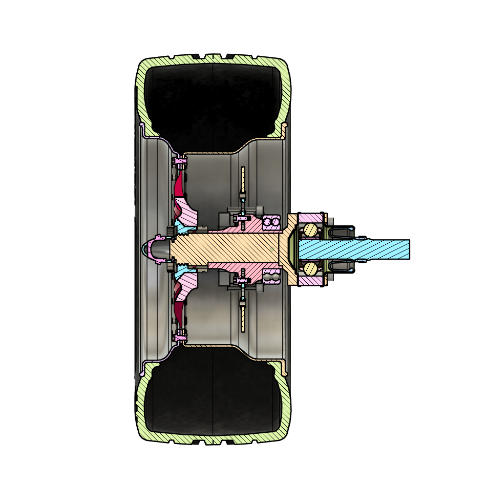 Final rear suspension master assembly